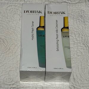 NEW in Box SEALED Dor 24k Creamy Milk Cleanser / Toner Duo